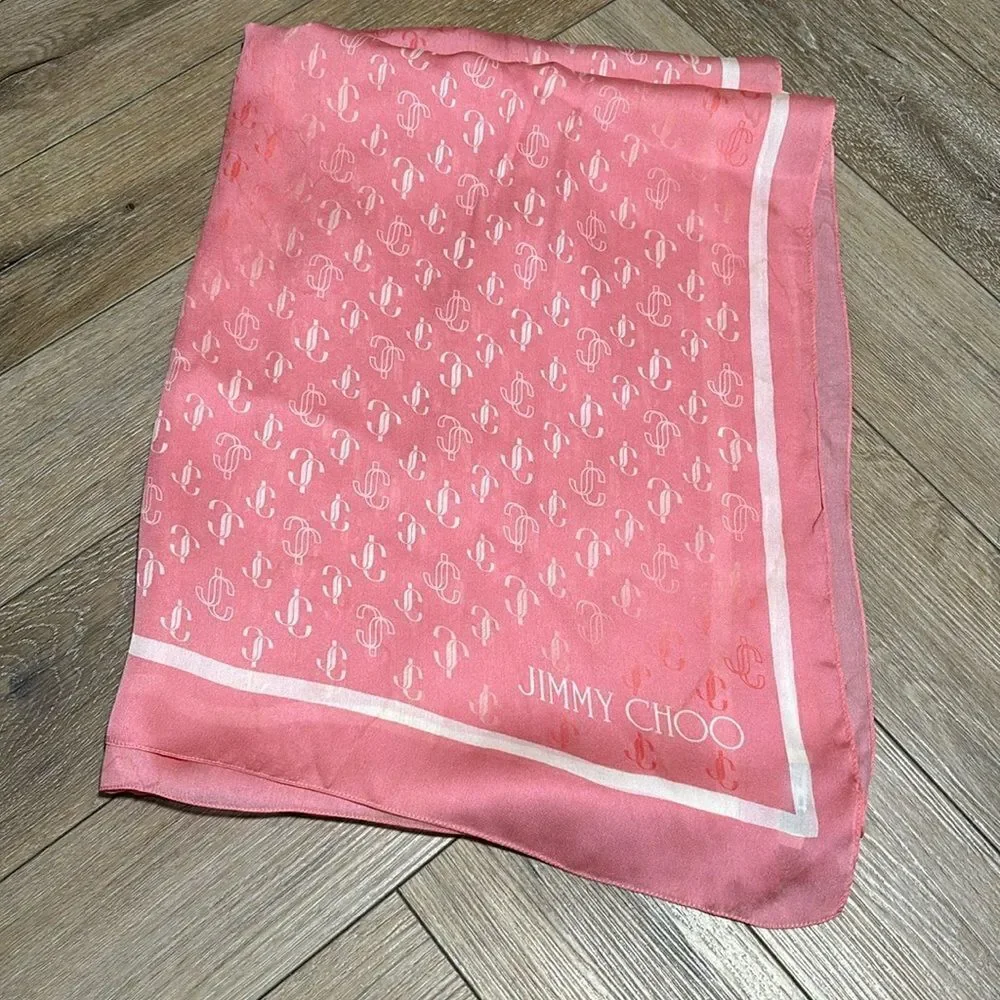 Jimmy Choo Silk Scarf